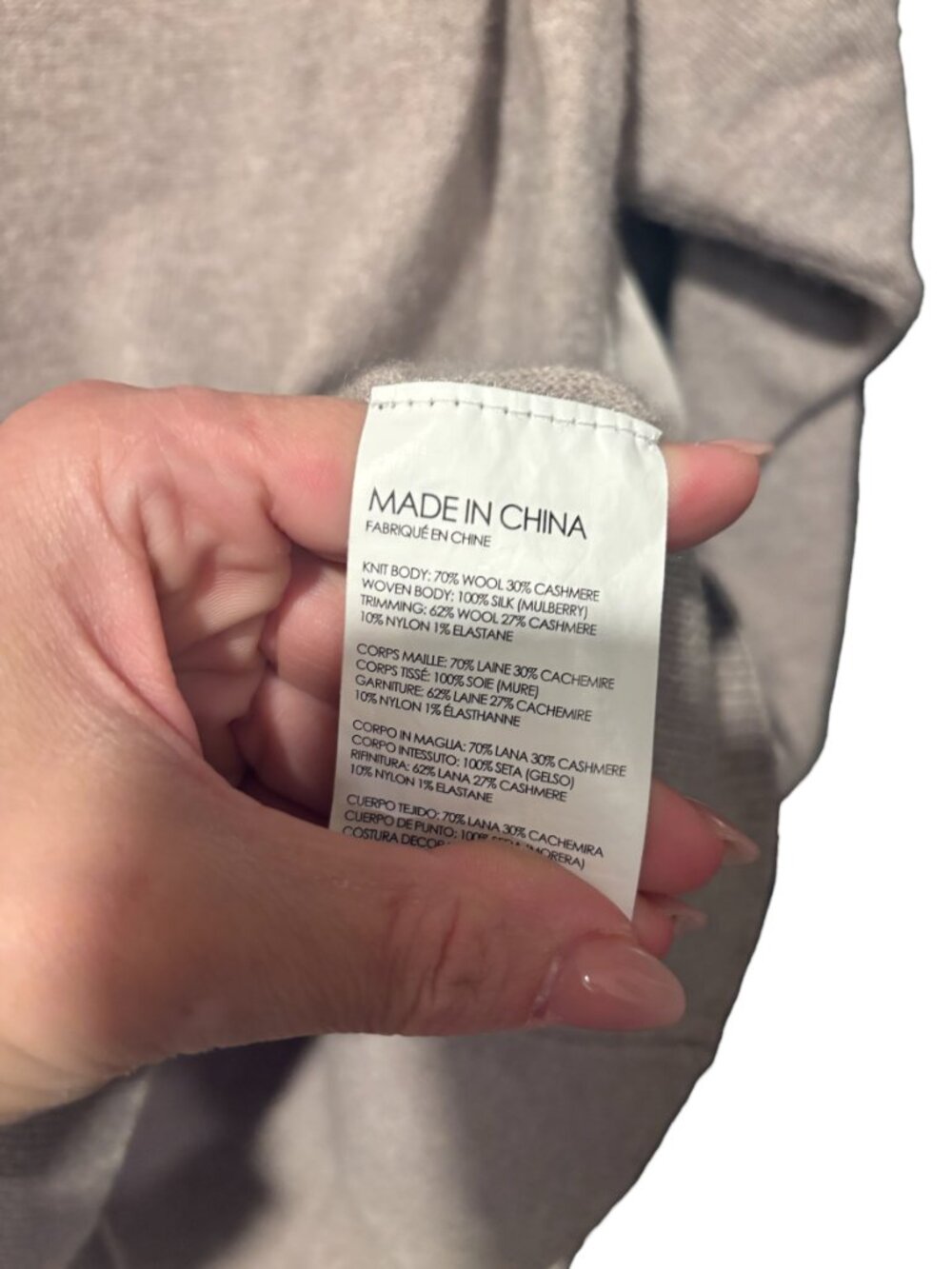 Club Monaco Cashmere Blend Sweater - Picture 7 of 7